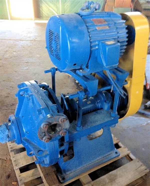 Galigher Vacseal 3" X 3" Pump, Model D3vrg200 With 30 Hp Motor)